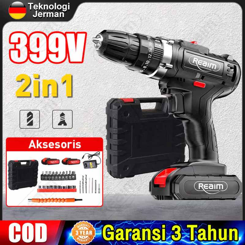 5 Rekomendasi Mesin Bor dan Impact Cordless Terbaik – Kuat, Praktis, dan Siap Tempur! 5 HTO Cordless Drill