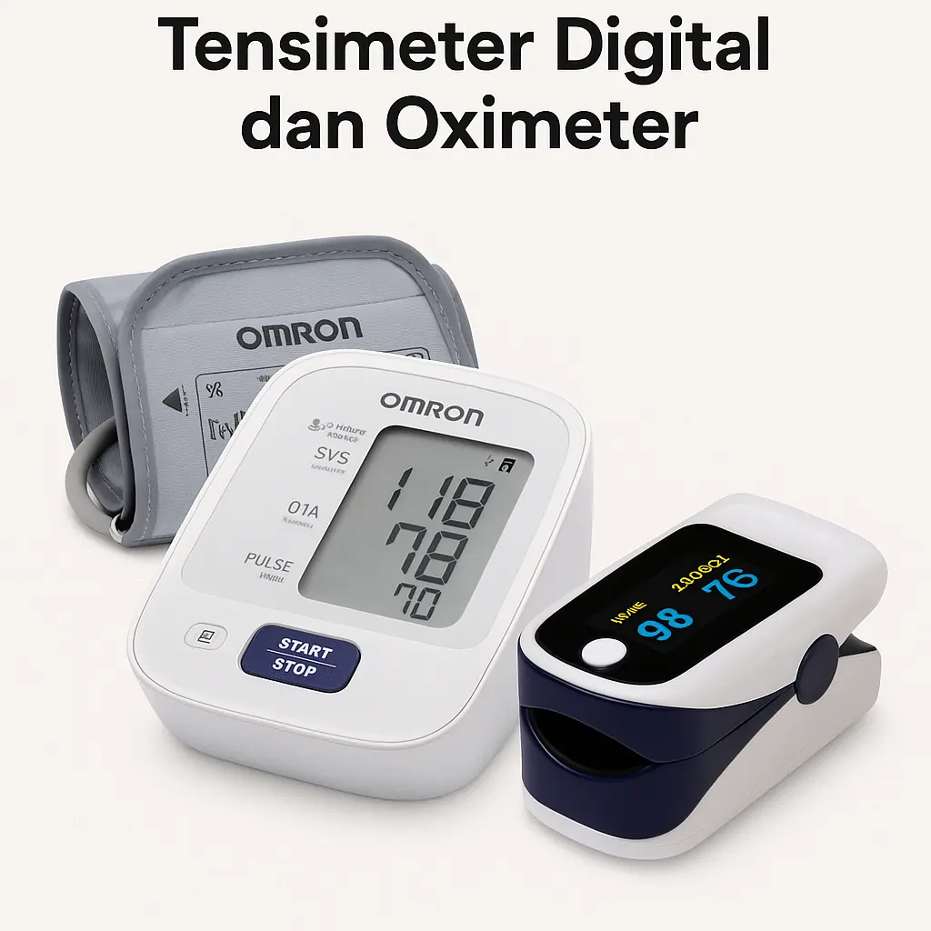 7 Perlengkapan Kesehatan Populer untuk Menjaga Daya Tahan Tubuh 3 Tensimeter Digital dan