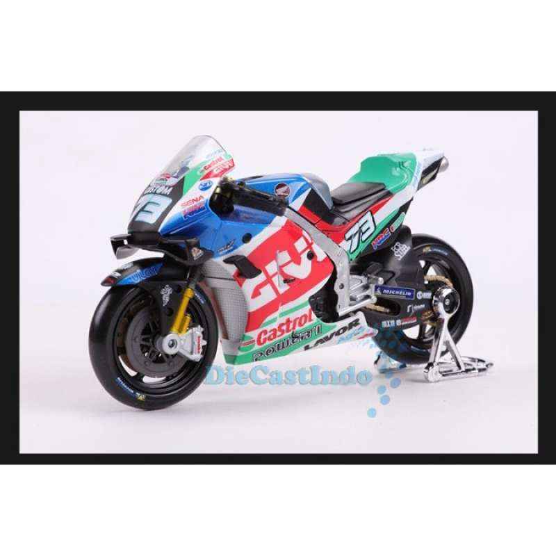 Barang Wajib Buat Fans MotoGP – Banyak Diskon di Blibli 2 maisto maisto motogp honda rcv213 lrc team skala 1