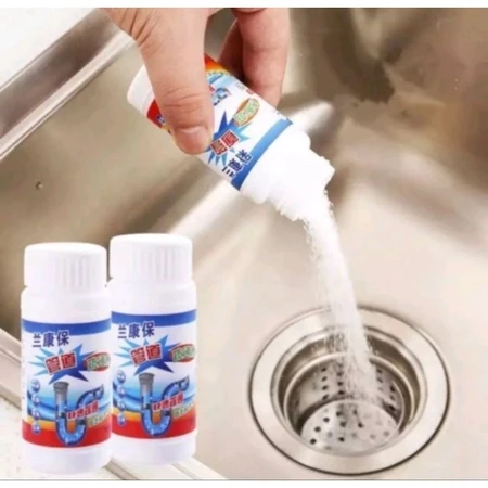 5 Produk Rumah Tangga Wajib Punya dari Perabotandapur.id – Solusi Simpel untuk Hidup Lebih Praktis 10 Botol serbuk anti sumbat saluran air dan wastafel
